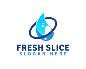 Fresh Drinking Water logo design