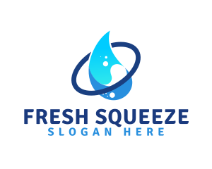 Fresh Drinking Water logo design