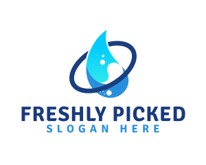 Fresh Drinking Water logo design