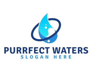 Fresh Drinking Water logo design