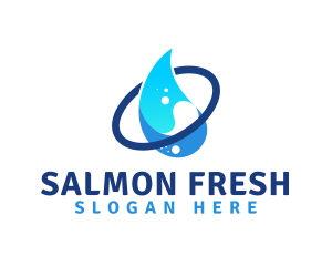 Fresh Drinking Water logo design