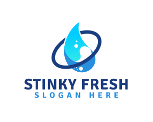 Fresh Drinking Water logo design