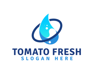 Fresh Drinking Water logo design