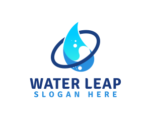 Fresh Drinking Water logo design