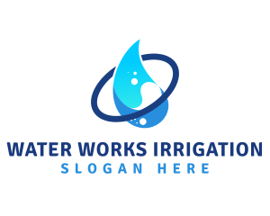 Fresh Drinking Water logo design