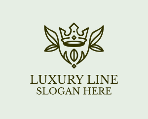 Luxury Royal Crown  logo design