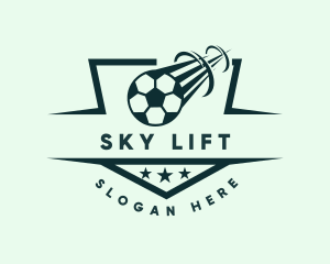 Soccer Ball Football logo design