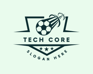 Soccer Ball Football logo design