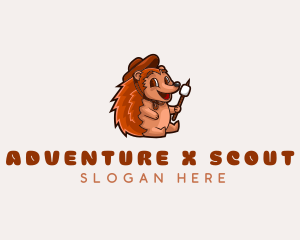 Porcupine Camping Ranger  logo design