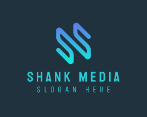 Generic Multimedia Letter SS logo design