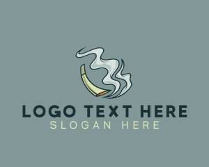 Puff - Tobacco Cigar Smoker logo design