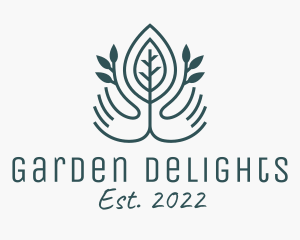 Green Leaf Garden  logo design