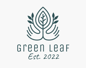 Green Leaf Garden  logo design