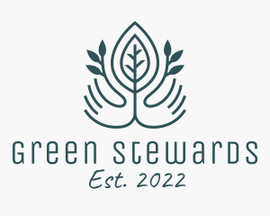 Green Leaf Garden  logo design