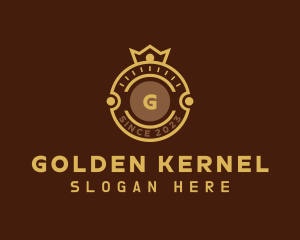 Golden Crown Business logo design