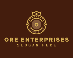 Golden Crown Business logo design