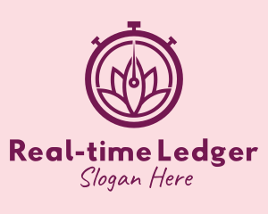 Lotus Spa Time  logo design