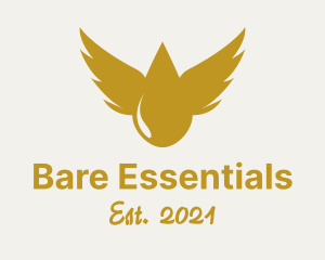 Essential Oil Wings logo design