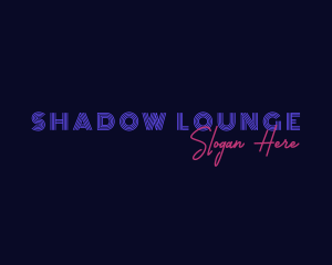 Retro Neon Business logo