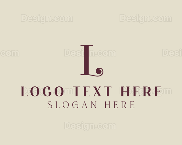 Elegant Attorney Legal Logo