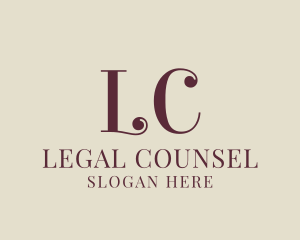 Elegant Attorney Legal logo