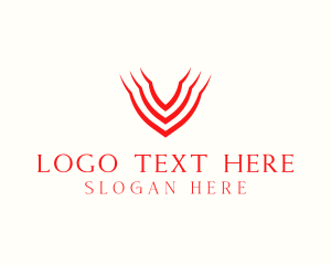 Venture - Minimalist Shield Letter V logo design