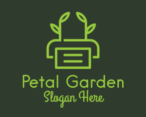 Eco Friendly Printer logo design