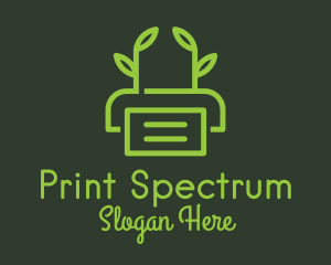 Eco Friendly Printer logo design