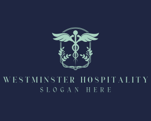 Caduceus Medical Hospital logo design