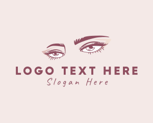 Female Eyelash Beauty logo