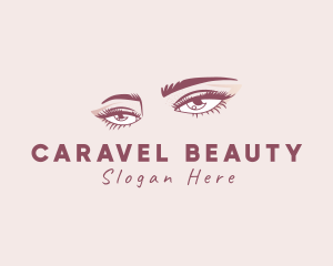 Female Eyelash Beauty logo design