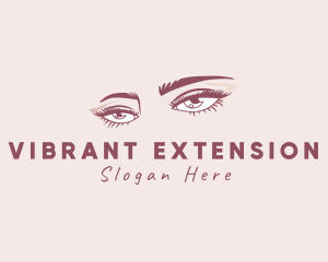 Female Eyelash Beauty logo design