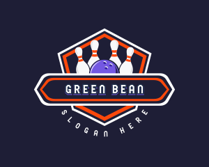 Sports Bowling Tournament logo design