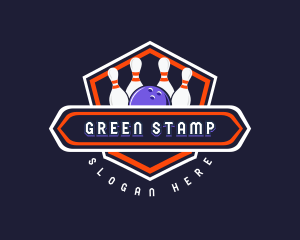 Sports Bowling Tournament logo design