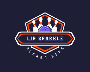 Sports Bowling Tournament logo design