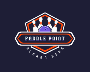 Sports Bowling Tournament logo design