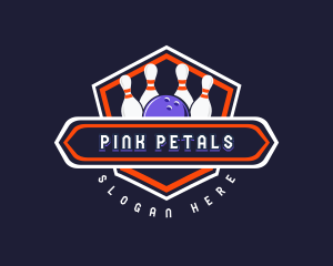 Sports Bowling Tournament logo design