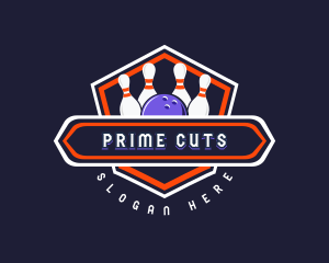 Sports Bowling Tournament logo design