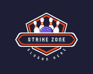 Sports Bowling Tournament logo design