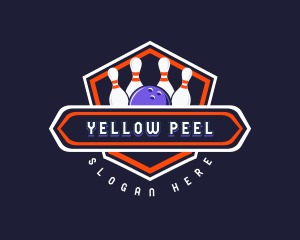 Sports Bowling Tournament logo design