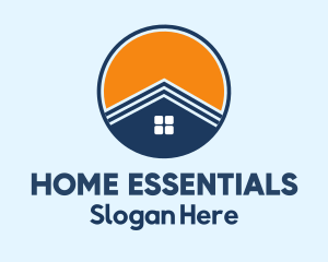 Home Realtor Emblem  logo design