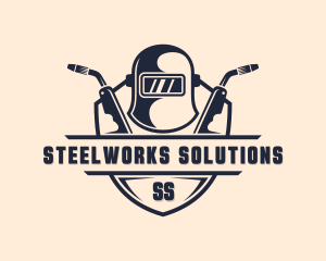 Industrial Welding Machinist  logo design