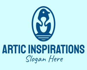 Blue Penguin Egg logo