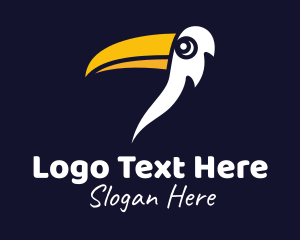 Toucan Wildlife Bird Logo