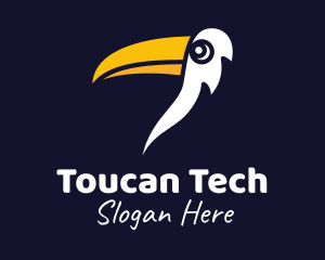 Toucan Wildlife Bird logo design