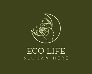 Natural Eco Beauty logo design