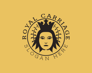 Royal Queen Pageant  logo design