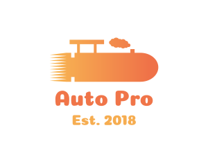 Orange Bullet Locomotive logo