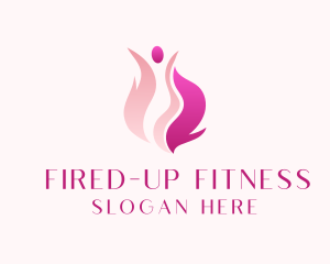 Fit Woman Flame logo