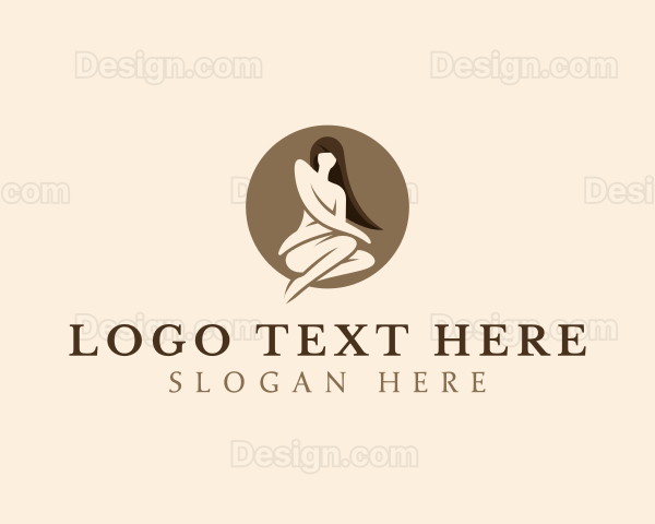 Seductive Sexy Woman Logo